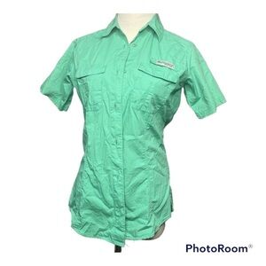 ⛰ Columbia Performance Gear 100% cotton short sleeve top